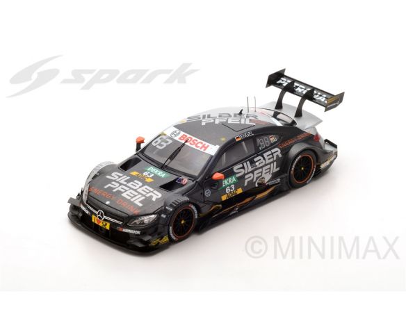 Spark Model SG348 MERCEDES C63 N.63 15th DTM 2017 M.ENGEL 1:43 Modellino