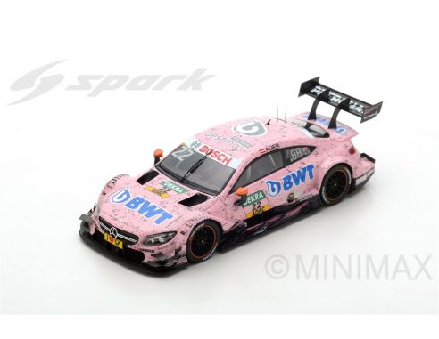 Spark Model SG351 MERCEDES C63 N.22 6th DTM 2017 L.AUER 1:43 Modellino