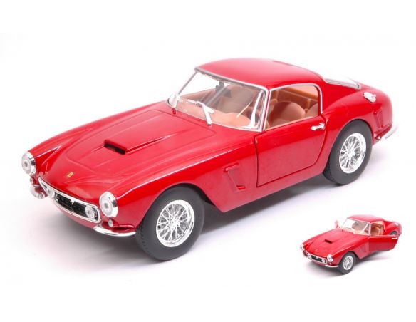 Bburago BU26025R FERRARI 250 GT BERLINETTA SWB PASSO CORTO 1959 RED 1:24 Modellino