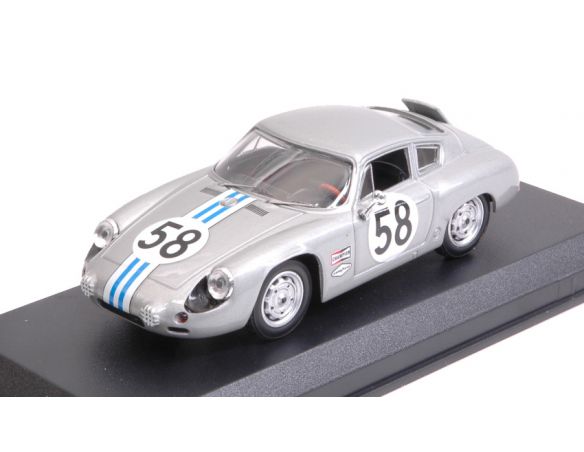 Best Model BT9720 PORSCHE 356 B CARRERA ABARTH N.58 WINNER GT1 CLASS C.CASSEL-D.SESSLAR Modellino