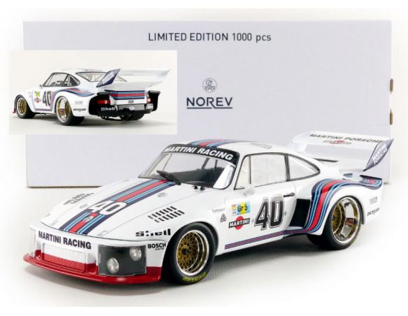 Norev NV187430 PORSCHE 935 N.40 4th LM 1976 R.STOMMELEN-M.SCHURTI 1:18 Modellino