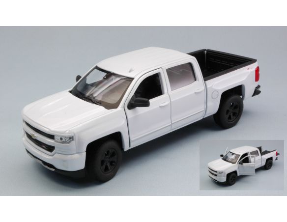 Welly WE24083W CHEVROLET SILVERADO 2017 WHITE 1:24-27 Modellino