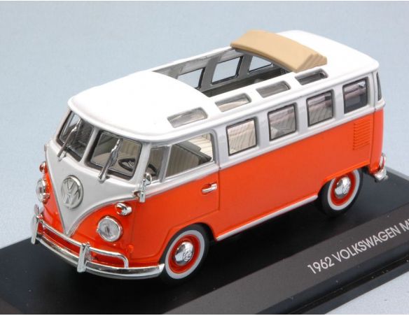 LUCKY DIE CAST LDC43208OR VW MICROBUS 1962 ORANGE 1:43 Modellino