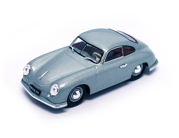 LUCKY DIE CAST LDC43217S PORSCHE 356 1956 METALLIC GREY 1:43 Modellino