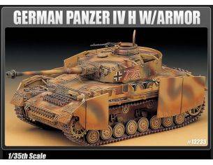 Accademy ACD13233 GERMAN PANZER IV H W/ARMOR KIT 1:35 Modellino