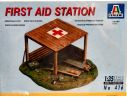 Italeri IT0416 FIRST AID STATION KIT 1:35 Modellino
