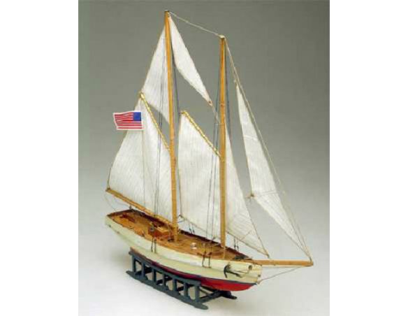 Mini Mamoli MM06 La Goleta Americana Flying Fish Kit in legno 1:122 Modellino