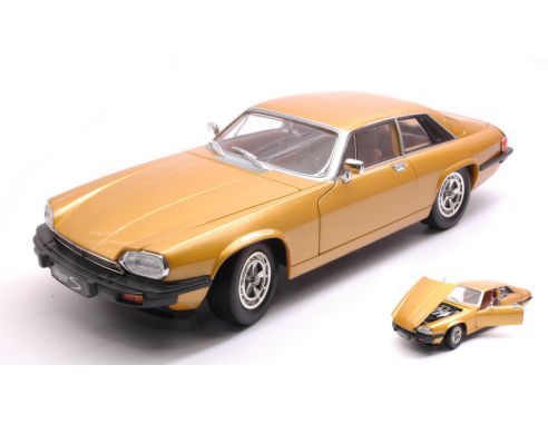 Hot Wheels LDC92658GD JAGUAR XJS 1975 GOLD 1:18 Modellino