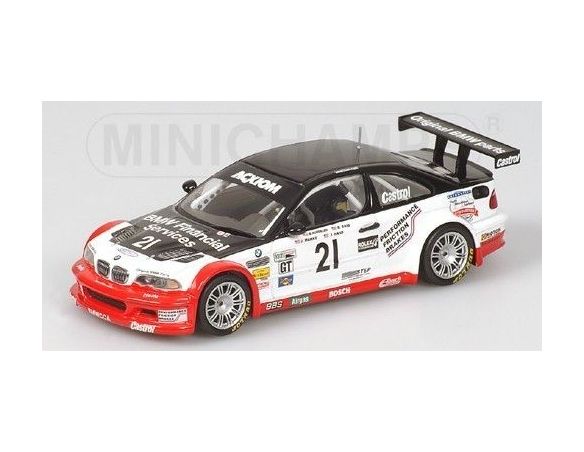 Minichamps PM400042121 BMW M 3 GTR N.21 DAYTONA'04 1:43 Modellino