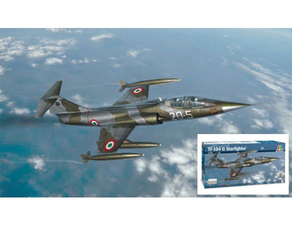 Italeri IT2509 TF-104G STARFIGHTER KIT 1:32 Modellino