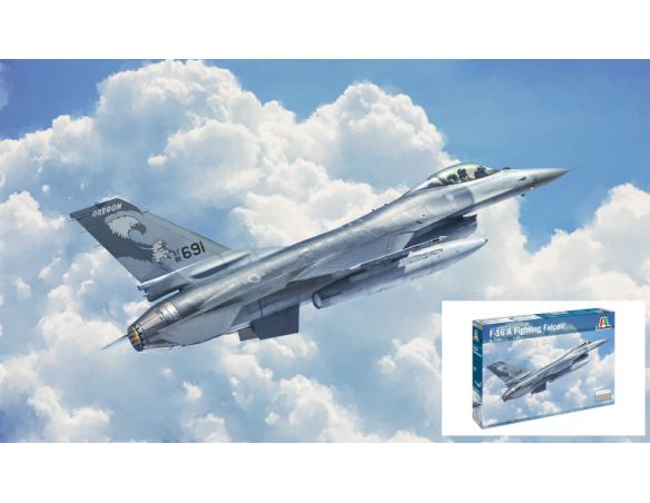 Italeri IT2786 F-16A FIGHTING FALCON KIT 1:48 Modellino