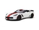 Ixo model GT214 CHEVROLET CORVETTE C7 Z06 2017 ARCTIC WHITE 1:18 Modellino