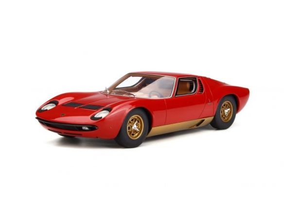 Ixo model GTS18506R LAMBORGHINI MIURA P400S CORSA RED 1:18 Modellino