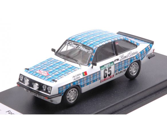 Trofeu TFRRAL65 FORD ESCORT RS2000 N.65 DNF RALLY PORTUGAL 1978 J.M.CUNHA-J.M.DINIZ 1:43 Modellino