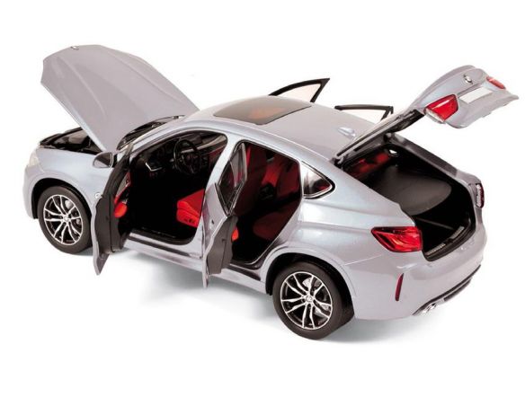 Norev NV183200 BMW X6 M 2015 SILVER 1:18 Modellino