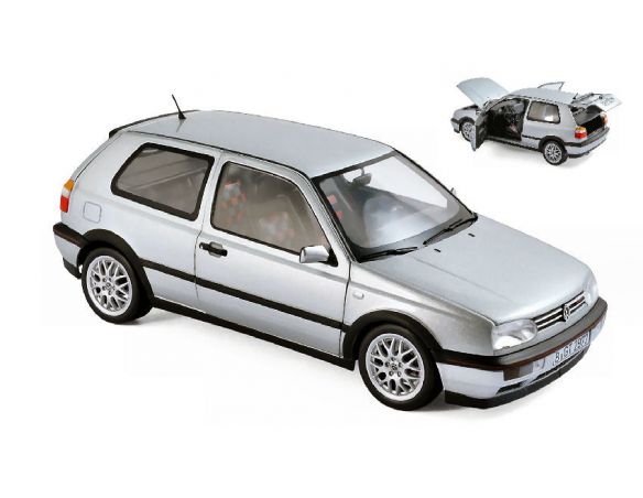 Norev NV188419 VW GOLF GTI 20th ANNIVERSARY 1996 SILVER 1:18 Modellino