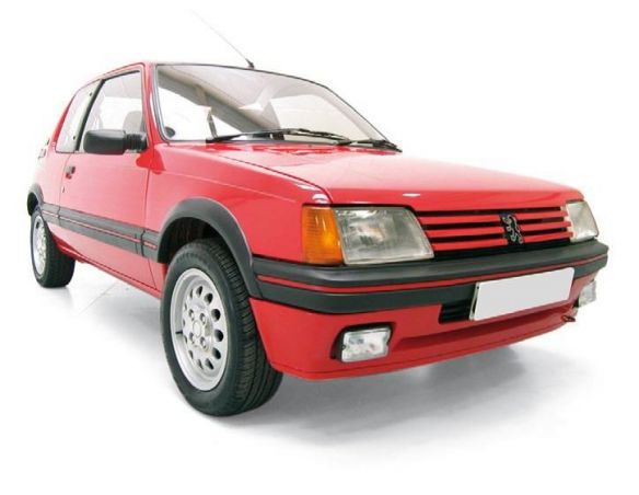 Norev NV471713 PEUGEOT 205 GTi 1986 VALLELUNGA RED 1:43 Modellino