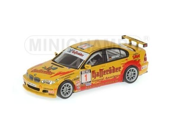 Minichamps PM400042401 BMW 320 I N.1 DMSB 2004 1:43 Modellino