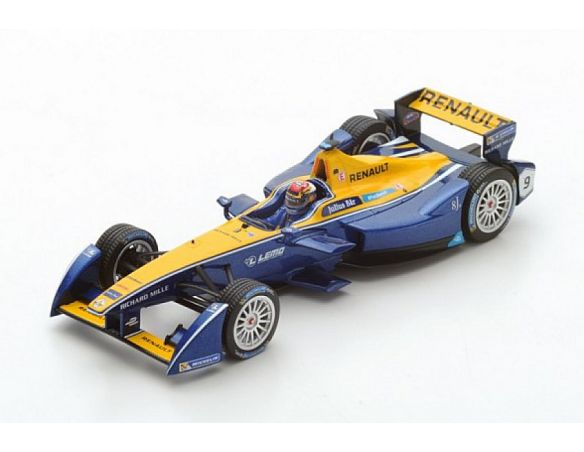 Spark Model S43FE02 RENAULT e.dams S.BUEMI 2016 N.9 WINNER FORMULA E 1:43 Modellino
