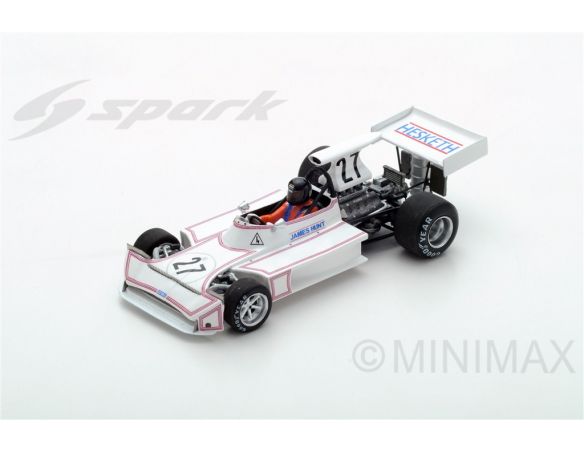 Spark Model S5366 MARCH 731 J.HUNT 1973 N.27 9th MONACO GP 1:43 Modellino