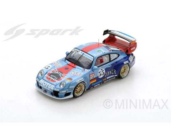 Spark Model S5513 PORSCHE 911 GT2 N.55 DNF LM 1996 J.P.JARIER-J.PAREJA-D.CHAPPEL 1:43 Modellino