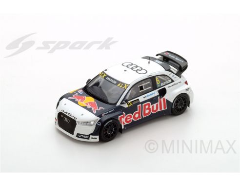 Spark Model S5865 AUDI S1 N.5 WINNER WORLD RX HOCKENHEIM 2016 M.EKSTROM 1:43 Modellino