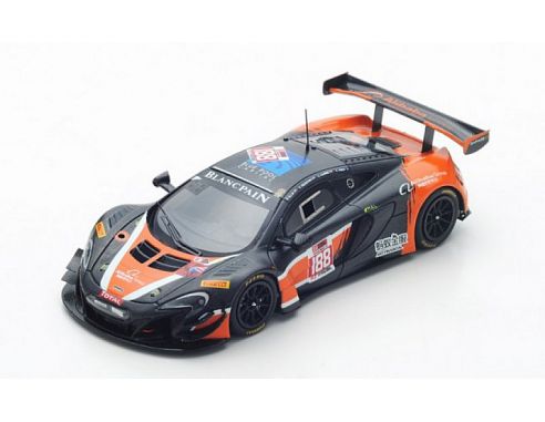 Spark Model SB153 MC LAREN 650 S GT3 N.188 32th 24H SPA 2017 WEST-GOODWIN-HARRIS-ELL.1:43 Modellino