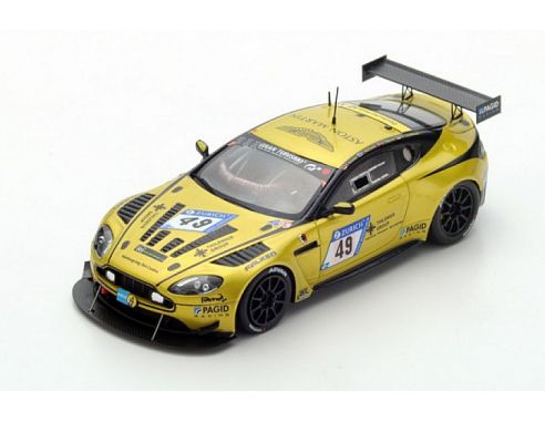 Spark Model SG308 ASTON MARTIN VANT.V12 N.49 NURBURG.2017 KRONER-RICH.-THILEN.-SCHUHB.1:43 Modellino