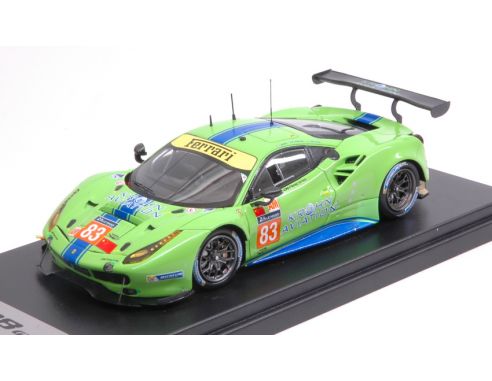 Looksmart LSLM075 FERRARI 488 GTE N.83 42th LM 2017 T.KROHN-N.JONSSON-A.BERTOLINI 1:43 Modellino