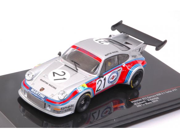 Ixo model LMC158B PORSCHE 911 CARR.RSR 2.1 TURBO N.21 DNF LM 1974 M.SCHURTI-H.KOINIGG 1:43 Modellino