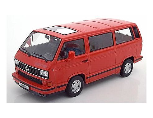 KK Scale KKDC180203 VW BUS T3 1993 RED 1:18 Modellino