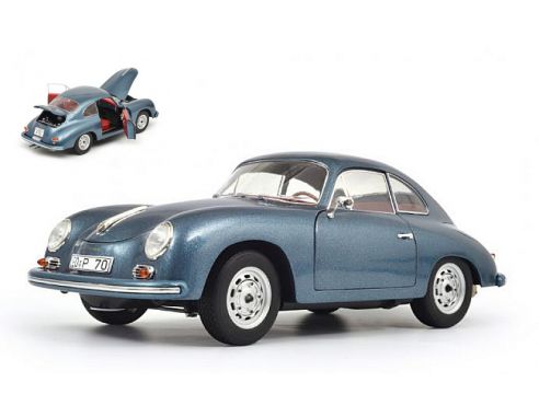 Schuco SH0312 PORSCHE 356 A BLUE 1:18 Modellino