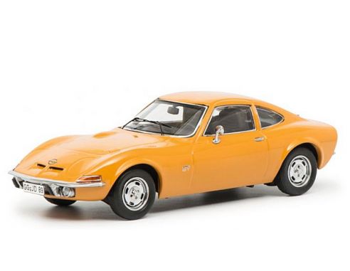 Schuco SH2567 OPEL GT OCHRE 1:43 Modellino