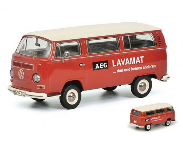 Schuco SH3343 VW T2a BUS AEG LAVAMAT 1:43 Modellino