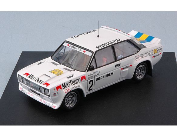 Trofeu TF1430 FIAT 131 ABARTH N.2 4th RALLY OF SWEDEN 1979 M.ALEN-I.KIWIMAKI 1:43 Modellino