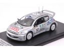 Trofeu TFRRAL67 PEUGEOT 206 WRC N.10 2nd PORTUGAL 2000 M.GRONHOLM-T.RAUTIAINEN 1:43 Modellino
