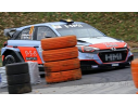 Ixo model RAM660 HYUNDAI NG i20 WRC N.11 2nd RALLY MONZA 2017 A.MIKKELSEN-T.NEUVILLE 1:43 Modellino