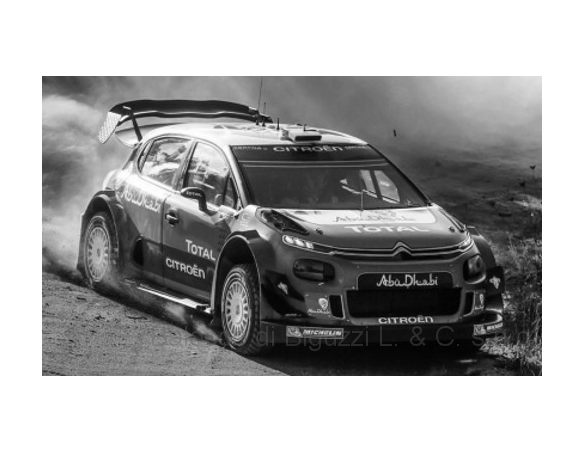 Ixo model RAM671 CITROEN C3 WRC N.11 5th RALLY MEXICO 2018  S.LOEB-D.ELENA 1:43 Modellino