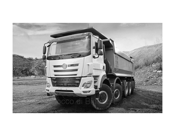 Ixo model TRU035B-ST TATRA PHOENIX EURO 6 8x8 2016 LIGHT BEIGE/SILVER 1:43 Modellino