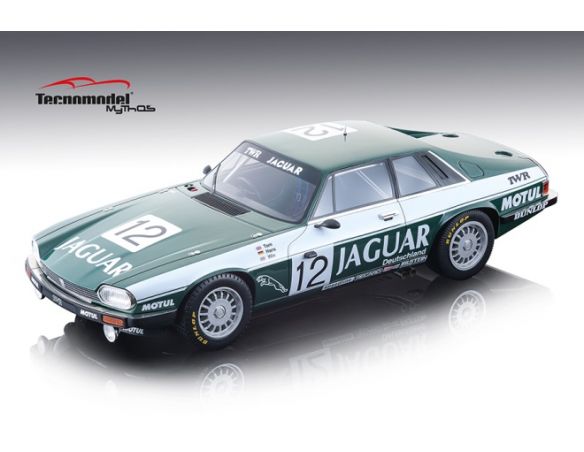 Tecnomodel TMD18107B JAGUAR XJS N.12 WINNER 24 H SPA 1984 T.WALKINSHAW-W.PERCY-H.HEYER 1:18 Modellino