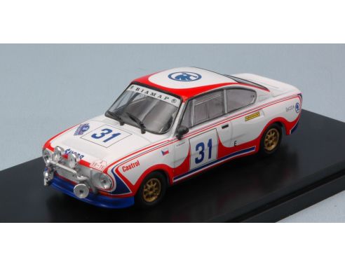 Abrex ABS501TD SKODA 130RS N.31 8th ACROPOLIS RALLY 1979 V.BLAHANA-J.MOTAL 1:43 Modellino