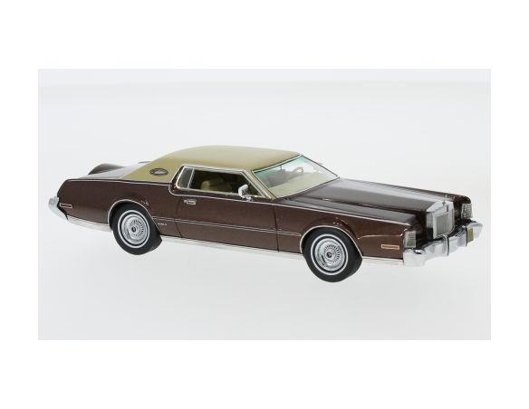 Neo Scale Models NEO45567 LINCOLN CONTINENTAL MARK IV 1973 MET.BROWN 1:43 Modellino