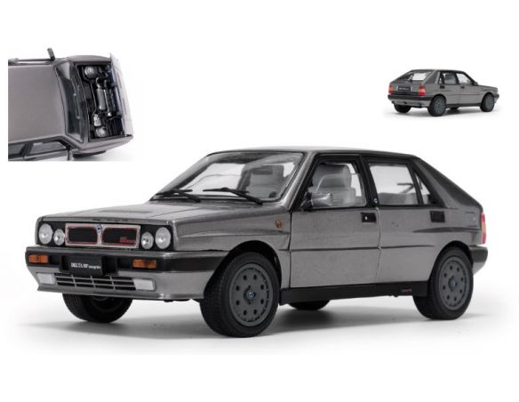 SunStar SS3155 LANCIA DELTA HF INTEGRALE 8V 1989 QUARTZ GREY 1:18 Modellino