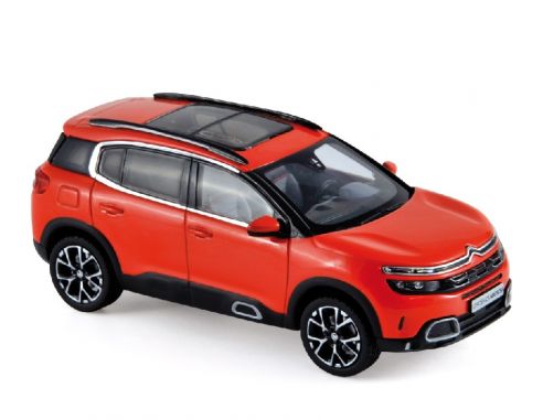Norev NV155561 CITROEN C5 AIRCROSS 2018 VOLCANO RED & SILVER DECO 1:43 Modellino