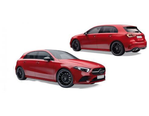 Norev NV183594 MERCEDES A-KLASSE 2018 RED 1:18 Modellino