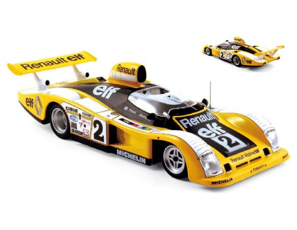 Norev NV185145 RENAULT ALPINE A442 N.2 WINNER LM 1978 D.PIRONI-J.P.JAUSSAUD (REPRO)1:18 Modellino