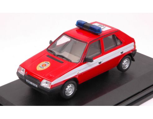 Abrex AB708XL1 SKODA FAVORIT 1987 POZARNI VELITELSKY 1:43 Modellino