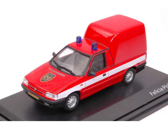 Abrex AB710XL SKODA FELICIA PICK UP FIRE BRIGADE 1:43 Modellino