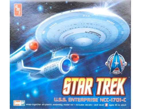 AMT 0661 USS ENTERPRISE NCC-1701C 1/2500 Modellino