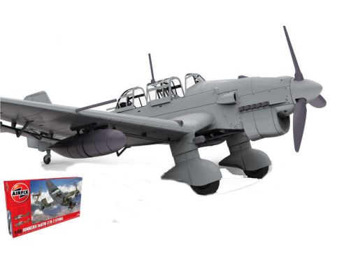 Airfix AX07115 JUNKERS JU87R-2/B-2 STUKA KIT 1:48 Modellino